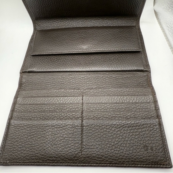 Gucci Brown GG Patterned Wallet - Picture 4 of 15